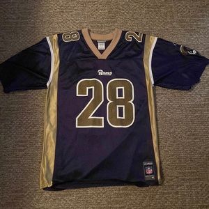 Vintage Rams Marshal Faulk #28 Jersey